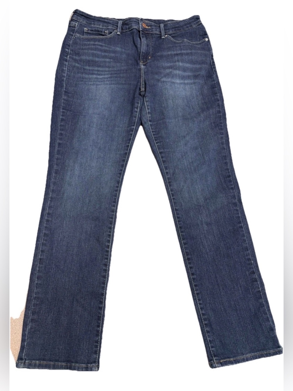 Levi's Jeans Signature Gold Womans 12 M Mid Rise Straight Western Classic Trendy - Picture 2 of 9